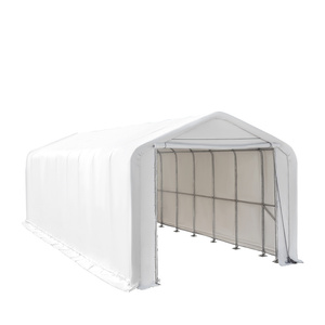 Portatile due-auto Carport tettuccio impermeabile in PVC con telaio in acciaio per Garage <span class=keywords><strong>parcheggio</strong></span> <span class=keywords><strong>e</strong></span> tettoia per uso tenda - Product Image 1