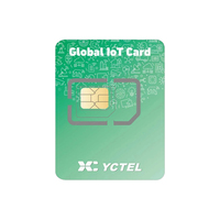 Carte SIM IoT mondiale Anysecu 4G LTE M2M, carte SIM standard Micro Nano Triple Cut pour radio POC Zello Real PTT Gxin POC