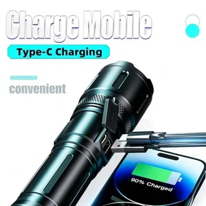 Hot Sale High-Power Rechargeable LED Flashlight for Mountain Camping Portable Aluminum Body Flashlight - Product Image 6