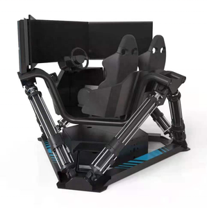 เครื่องเกมขับรถ F1 พร้อมจอแสดงผล 3 จอ 6 DOF ระบบจำลองการขับรถแข่งแบบ 6 แกน สำหรับขาย - Product Image 4
