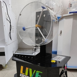 Máquina de juego BINGGO lotto de color negro puro, Bola de <span class=keywords><strong>dibujo</strong></span> de la suerte, juego de <span class=keywords><strong>bing</strong></span> automático - Product Image 3