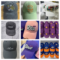 Casquette de baseball en coton brodée sur mesure, casquette snapback à profil moyen délavée, unisexe, polyvalente, gorra personnalisée