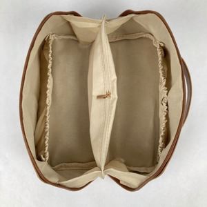 Portable Makeup <b>Bag</b> Opens Flat Lay Makeup <b>Bag</b> for <b>Travel</b> Waterproof Anti-dust Large Leather <b>Cosmetic</b> <b>Bag</b> for Women - Product Image 4