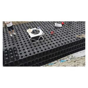 Caissons de stockage d'eau de pluie urbains <span class=keywords><strong>en</strong></span> PP à haute résistance de charge, 95 % de vide, pour toits, jardins extérieurs, terrains de golf, écoles, <span class=keywords><strong>en</strong></span> plastique - Product Image 4