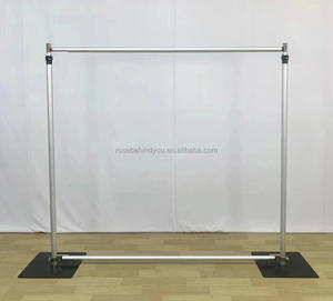 Arco de boda de alta calidad, soporte de fondo, barras <span class=keywords><strong>paralelas</strong></span> geométricas, estante de arco de hierro hexagonal, fondo, decoración de escenario de boda - Product Image 4