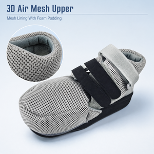 Zapato <span class=keywords><strong>de</strong></span> recuperación para <span class=keywords><strong>juanetes</strong></span> y postoperatorio, con puntera cuadrada, malla <span class=keywords><strong>de</strong></span> aire 3D y protector <span class=keywords><strong>de</strong></span> punta extraíble, para fracturas <span class=keywords><strong>de</strong></span> pie y después <span class=keywords><strong>de</strong></span> cirugía - Product Image 3
