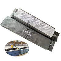 Broderie Logo lit coureur matelas tapis de pied blanc anti-dérapant dos pour protéger le matelas pied protecteur pied de page pour matelas