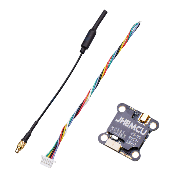 HoT 5.8G 40Ch Fpv Transmitter Pitmode 25Mw 100 200 400 600 7-26V Adjustable Vtx20- For Rc Racing Drone