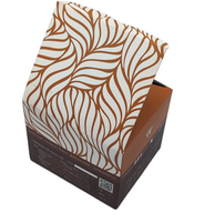 Boîte d'emballage de chocolat de luxe personnalisée pour Noël et mariage, en papier UV, pour usage alimentaire industriel, avec gaufrage et pelliculage mat