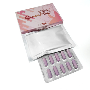 Capsules composites personnalisées de baies de Goji et de racine de Kudzu blanche pour femmes formule à base de plantes à double effet 10 capsules par boîte - Product Image 1