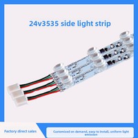 Barre lumineuse et bande LED 24V 3535 à éclairage latéral, best-seller, affichage publicitaire IP20