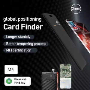 2025 Neues Design Globale Position ierung Anti-Verlust-Gerät Auto-Gepäck verfolgung funktioniert mit IOS Find My Tag Smart GPS Tracker-Karte - Product Image 6