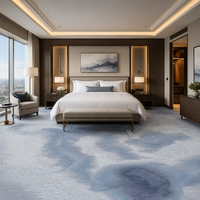 Tapis de chambre d'hôtel de luxe, design imprimé en nylon 3D personnalisé