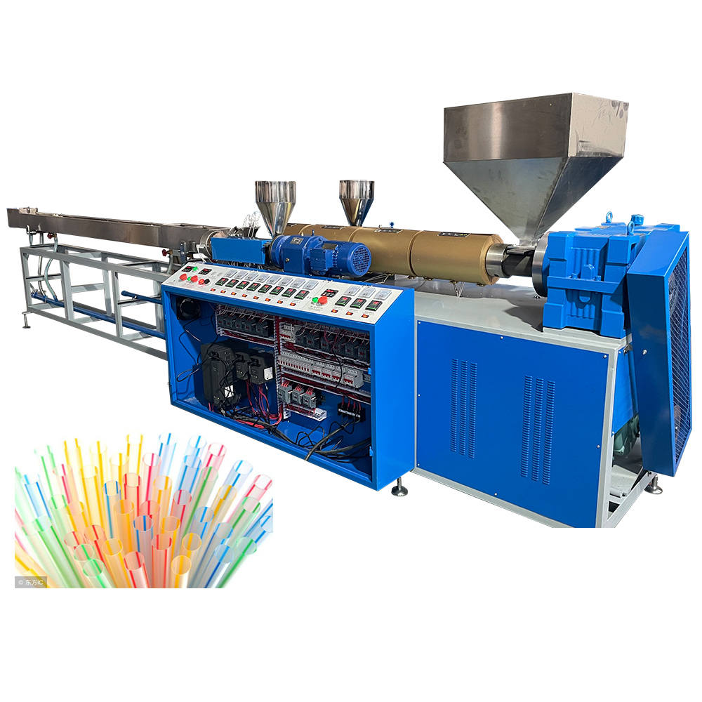 Машина для производства пластиковых трубок из ПП, экструзионная линия