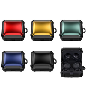 Étui de protection pour écouteurs robustes pour <span class=keywords><strong>Sony</strong></span> <span class=keywords><strong>linkbuds</strong></span> casque de protection TPU + PC couverture avec crochet porte-clés - Product Image 6