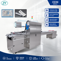 Máquina Automática Multifuncional PLC para Empaquetado de Cepillos de Dientes con Batería, Encolado, Tapado y Envoltura para Empaquetado de Alimentos en Cajas de Papel y Lámina