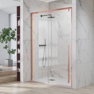 Kamalu KSA4000G nicchia doccia in oro rosa 120cm altezza scorrevole 200h porte scorrevoli doccia - Product Image 1