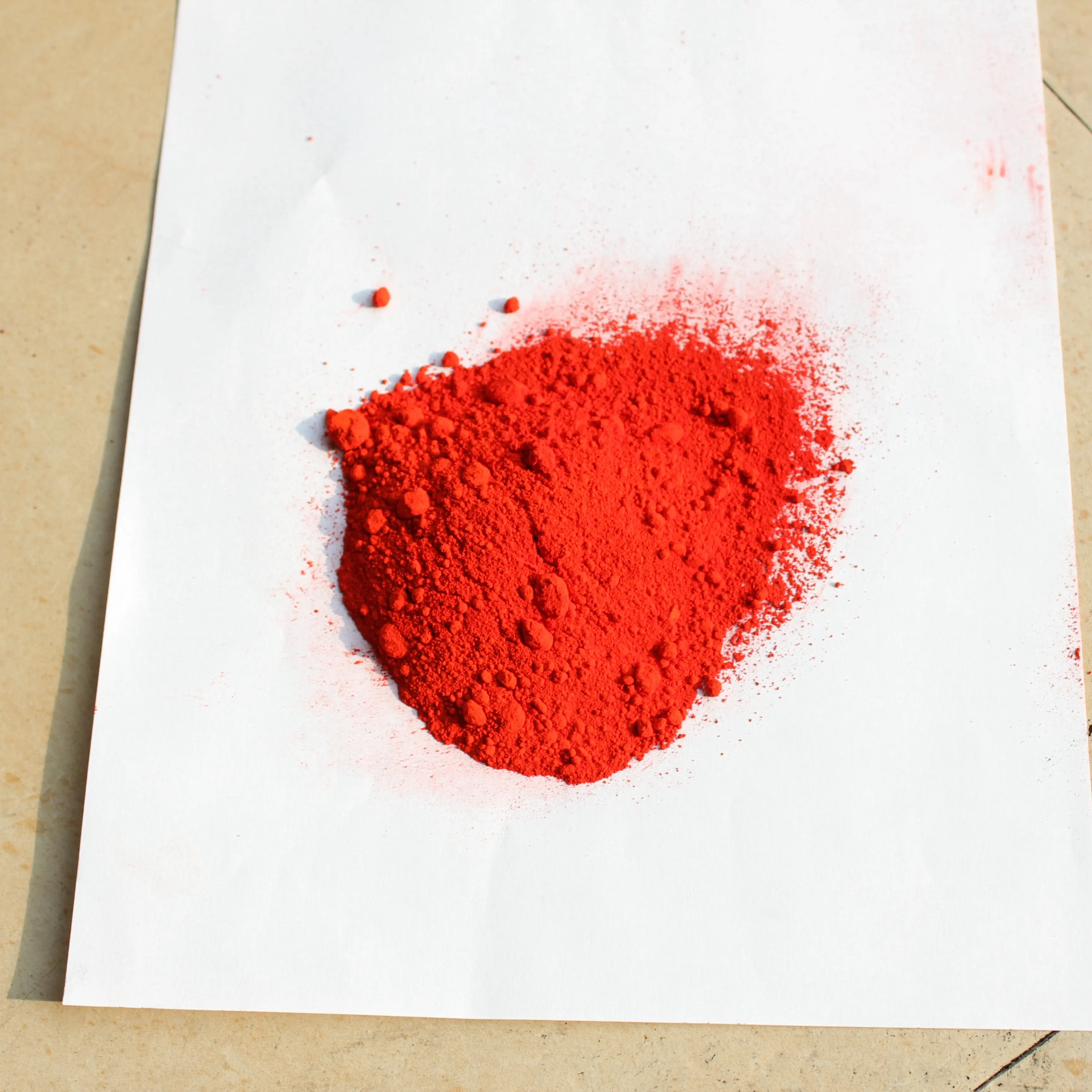 赤酸化鉄使用レンガ工場低価格酸化鉄顔料複数色