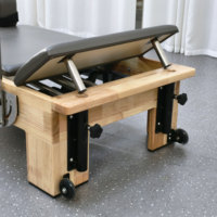Machine de Pilates Reformer Classique en Bois de Chêne pour Studio Individuel - Modèle Classique