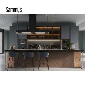 Kitchen Kitchen Sammys Good Design Award German Workmanship Thermofoil Kitchen Design With Groove Cabinet Door
