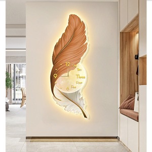 <span class=keywords><strong>Lampada</strong></span> da Parete Moderna <span class=keywords><strong>con</strong></span> Telecomando, Luci LED Design Piuma, Dimmerabile per Soggiorno e Comodino, Luce Ambientale Sospesa - Product Image 6