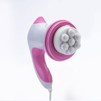 Marteau de percussion à prix d'usine, vibrateur corporel, shiatsu, contrôle de la minuterie, matériau ABS/PC, AC110/220V, appareil de massage minceur pratique