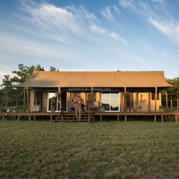 Tentes Safari / Lodges de Glamping Imperméables / Tentes d'Hôtel de Luxe