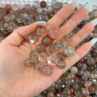 Vente en gros de sphères de quartz naturel Super 7 polies de haute qualité, mini-boules de guérison pour un cadeau ou une décoration parfaits