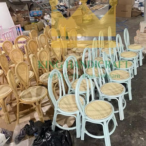 Muebles de bebé bohemios nórdicos modernos hechos a mano, silla infantil de ratán natural ecológica para dormitorio o exterior, origen de Vietnam - Product Image 1