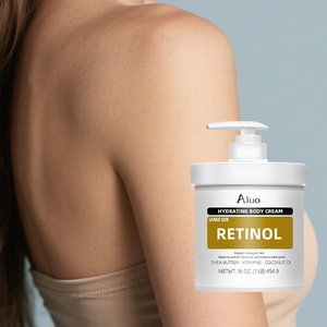 Loción corporal de etiqueta privada Blanqueamiento Iluminador Suave Reducir líneas finas Hidratante iluminador antienvejecimiento Crema corporal con retinol - Product Image 1