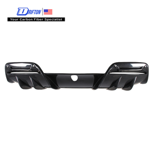 Diffuseur arrière en fibre de carbone sèche complète pour Ferrari 296 GTB & GTS 2021 2022 2023 2024 2025 2026 - Product Image 1