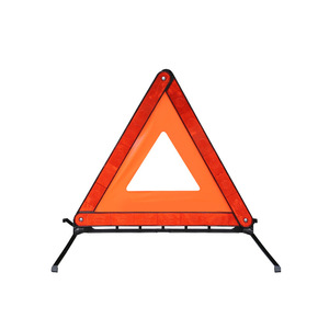Kit de Seguridad Vial Estándar Nacional - Señal de Advertencia Triangular de Emergencia Reflectante Roja (Plástico) para Inspección de Automóviles y Averías - Product Image 5