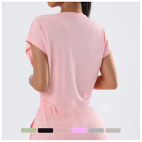 Débardeur court tendance pour femme en coton et fibre de bambou, respirant, séchage rapide, avec rubans tissés et dentelle, idéal pour le sport, le yoga et les loisirs