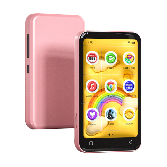 4-Inch Kids' MP3 Player with Spotify Audible Pandora Parental Controls OEM/ODM Bulk Orders WAV Audio Children's Media Device