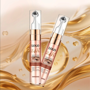 Crème pour <span class=keywords><strong>les</strong></span> yeux anti-âge et anti-rides à l'or 24 carats, à la vitamine C et à l'acide hyaluronique, pour estomper <span class=keywords><strong>les</strong></span> cernes et réduire <span class=keywords><strong>les</strong></span> poches sous <span class=keywords><strong>les</strong></span> yeux (Marque privée) - Product Image 2