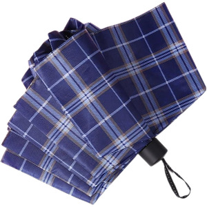<span class=keywords><strong>Parapluie</strong></span> à nervures en acier 8K à trois volets pliant <span class=keywords><strong>parapluie</strong></span> d'impression de conception de <span class=keywords><strong>tartan</strong></span> Portable coupe-vent et anti-pluie pour les voyages - Product Image 4