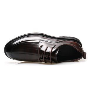 Mocassins unisexes en cuir PU de couleur unie, vente en gros, chaussures à enfiler de haute qualité, chaussures habillées bleues tendance, Oxfords pour hommes - Product Image 6