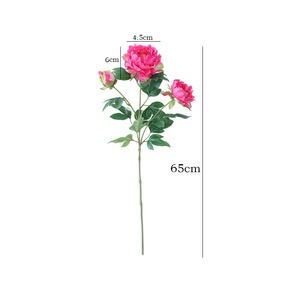 Peony <b>Artificial</b> Flowers Silk High Simulation Wedding Home Decor <b>Bouquet</b> - Product Image 5