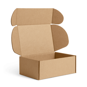 Cajas de envío de cartón para ropa respetuosas con el medio ambiente, caja de papel de correo corrugado liso plegable personalizada karton para embalaje - Product Image 5