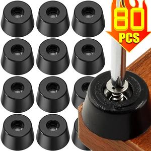 Technologie DCT 8/80 pièces Patins en caoutchouc pour pieds de meubles, protections de sol antidérapantes, patins pour <span class=keywords><strong>planche</strong></span> à découper, pare-chocs pour meubles, couvre-pieds de table et de chaise - Product Image 2