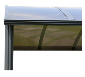 <span class=keywords><strong>Gazebo</strong></span> para Barbacoa con Techo de Policarbonato Rígido de Aluminio para Exteriores de 2.4x1.5m (8x5 pies) - Product Image 3