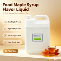 Sirop d'érable de qualité alimentaire, haute concentration, liquide hydrosoluble pour la pâtisserie, les boissons et les desserts