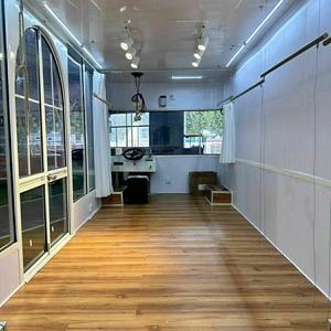 Chariot de nourriture mobile avec machine à yaourt glacé chariot de salle à manger mobile chariot d'esthétique <span class=keywords><strong>magasin</strong></span> mobile de vêtements et de salon de coiffure - Product Image 6