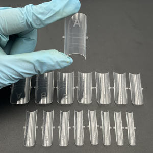 Nouveau 15 tailles pour ongles orteils Extension Edge Reverse Popit <span class=keywords><strong>Capsule</strong></span> <span class=keywords><strong>Ongle</strong></span> Upper Dual Form Nail Tips - Product Image 2