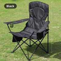 Chaise de dossier portable pliante en polyuréthane avec sac isotherme pour camping en plein air pique-nique pêche