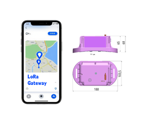 20000mAh năng lượng mặt trời kích hoạt GPS Tracker cho cừu ngựa động vật khác không thấm nước lorawan không dây hàng rào cổ áo ảo lbs nhựa - Product Image 1