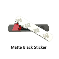 Autocollant 3D en métal pour voiture Audi A3 A4 A5 A6 A7 A8 Q3 Q5 Q7 S Line Sline, autocollant de garde-boue latéral, décalcomanie, logo, emblème, badge, accessoires