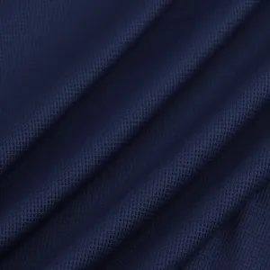 100 Polyester Mesh Fabric for Sports Wear School Uniform Sports Shoes Mini Grid Jacquard Knit