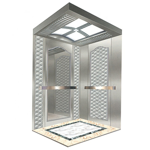 Cabina Ascensore <span class=keywords><strong>NOVA</strong></span> in Acciaio dal Design Contemporaneo per Uso Residenziale e Ufficio, Sistemi Idraulici e a Trazione, Garanzia di 1 Anno - Product Image 1