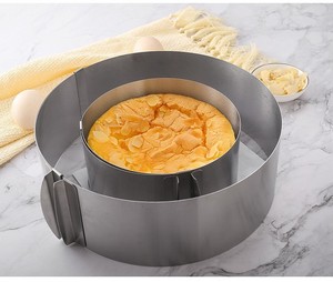 Cercles <span class=keywords><strong>à</strong></span> <span class=keywords><strong>pâtisserie</strong></span> en gros pour la cuisson - Product Image 1